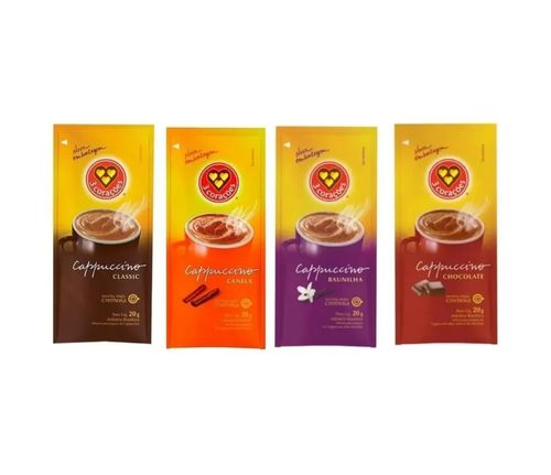 Cappuccino 3 Coracoes Classic Sache 20G