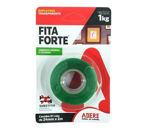 Fita Dupla Face 24X2 Verde
