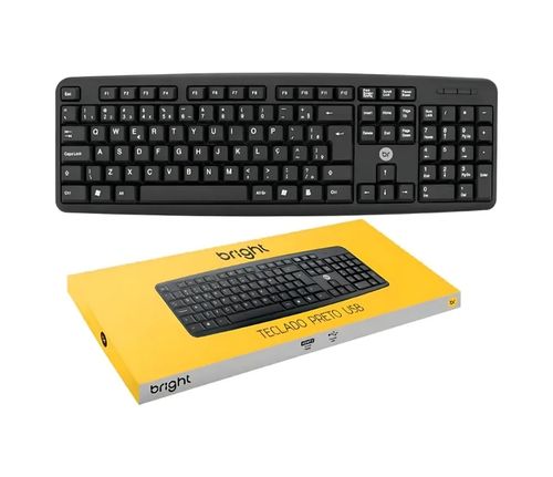 Teclado Basic Preto USB