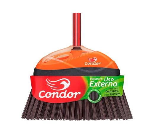 Vassoura Condor Nylon V35 Cabo Metal