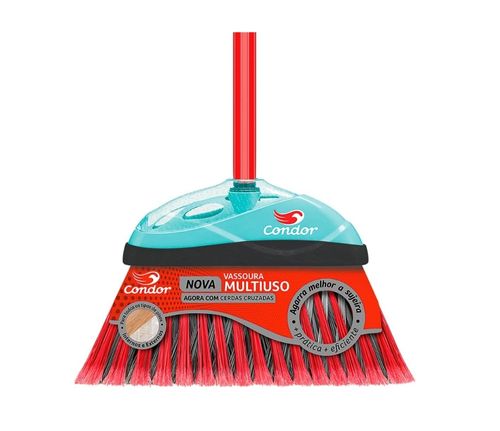 Vassoura Multiuso Canto com Cabo